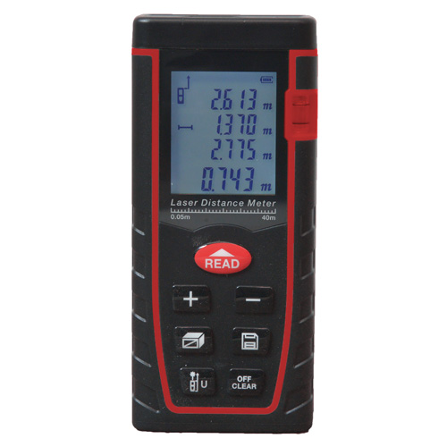 THE Lasermesser PT40 Reichweite 40m + Fläche/Volumen