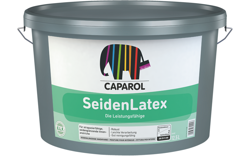 Caparol SeidenLatex weiß seidenglänzend 12,5 Ltr.