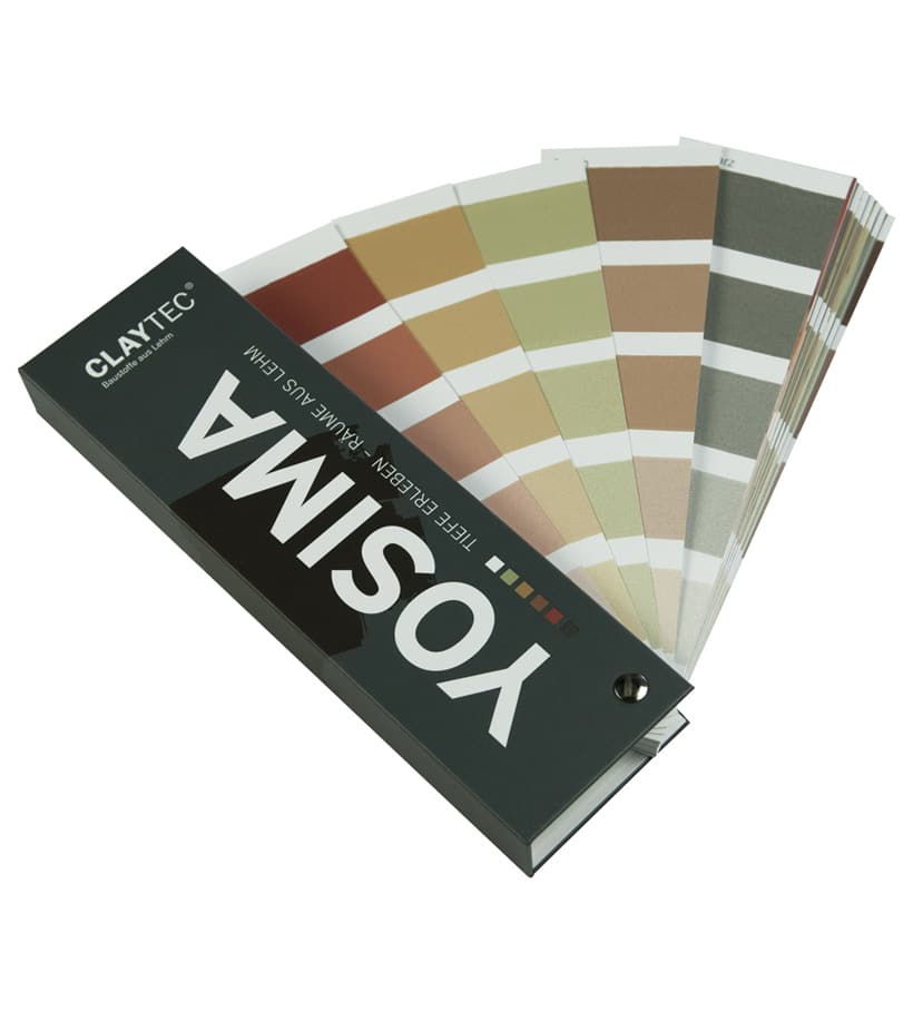 Claytec Farbtonfächer Yosima