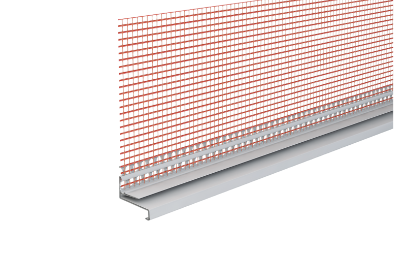 Capatect Übergangsprofil Keramik mit Gewebe 665 2,5 m