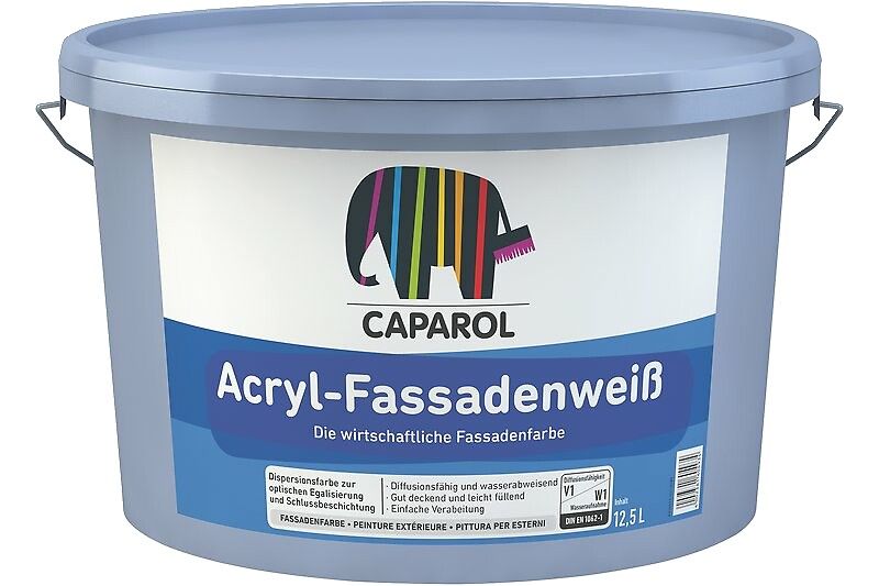 Caparol Caparol Acryl-Fassadenweiß 5 Ltr.