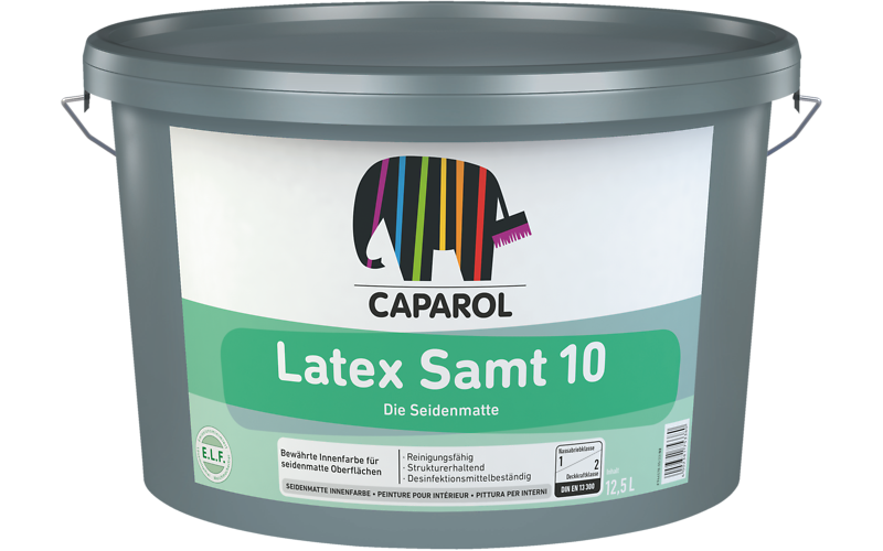 Caparol Latex Samt 10 weiß 12,5 Ltr.