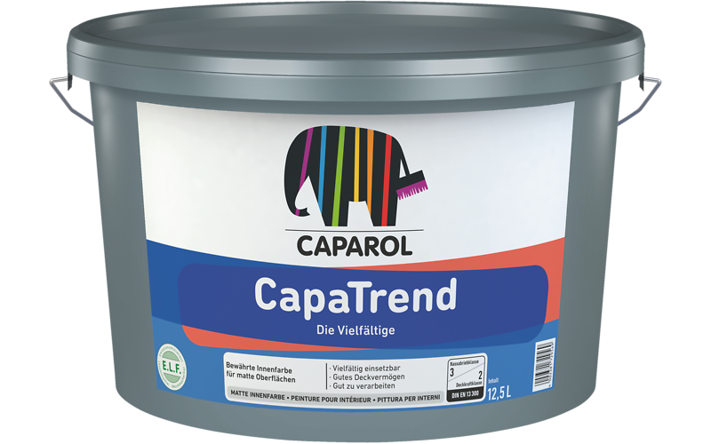 Caparol CapaTrend Schwarz 12,5 Ltr.
