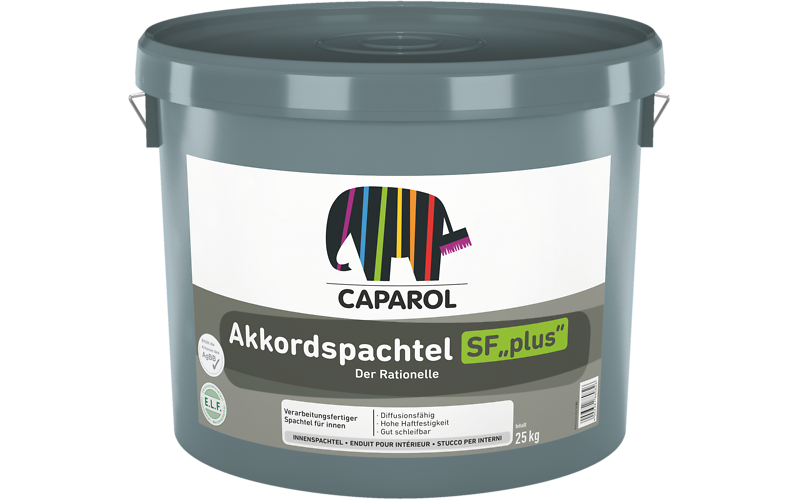Caparol Caparol Akkordspachtel SF Plus Eimer 25 kg