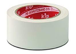 319 Kip PE-Schutzband – glatt, weiß 50mm33m
