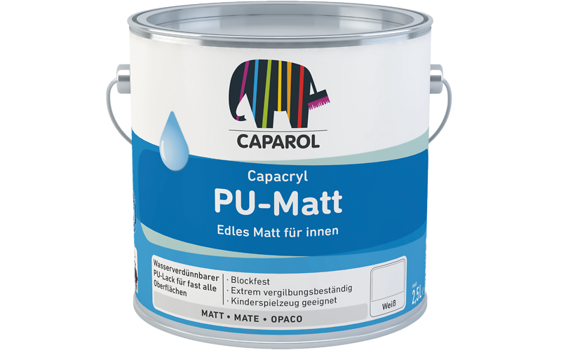 Capacryl PU-Matt weiß 750 ml