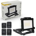 THE AKKU LED Leuchte 20W Adapter f. Makita, Festool, Dewalt Bosch und Milwaukee incl.