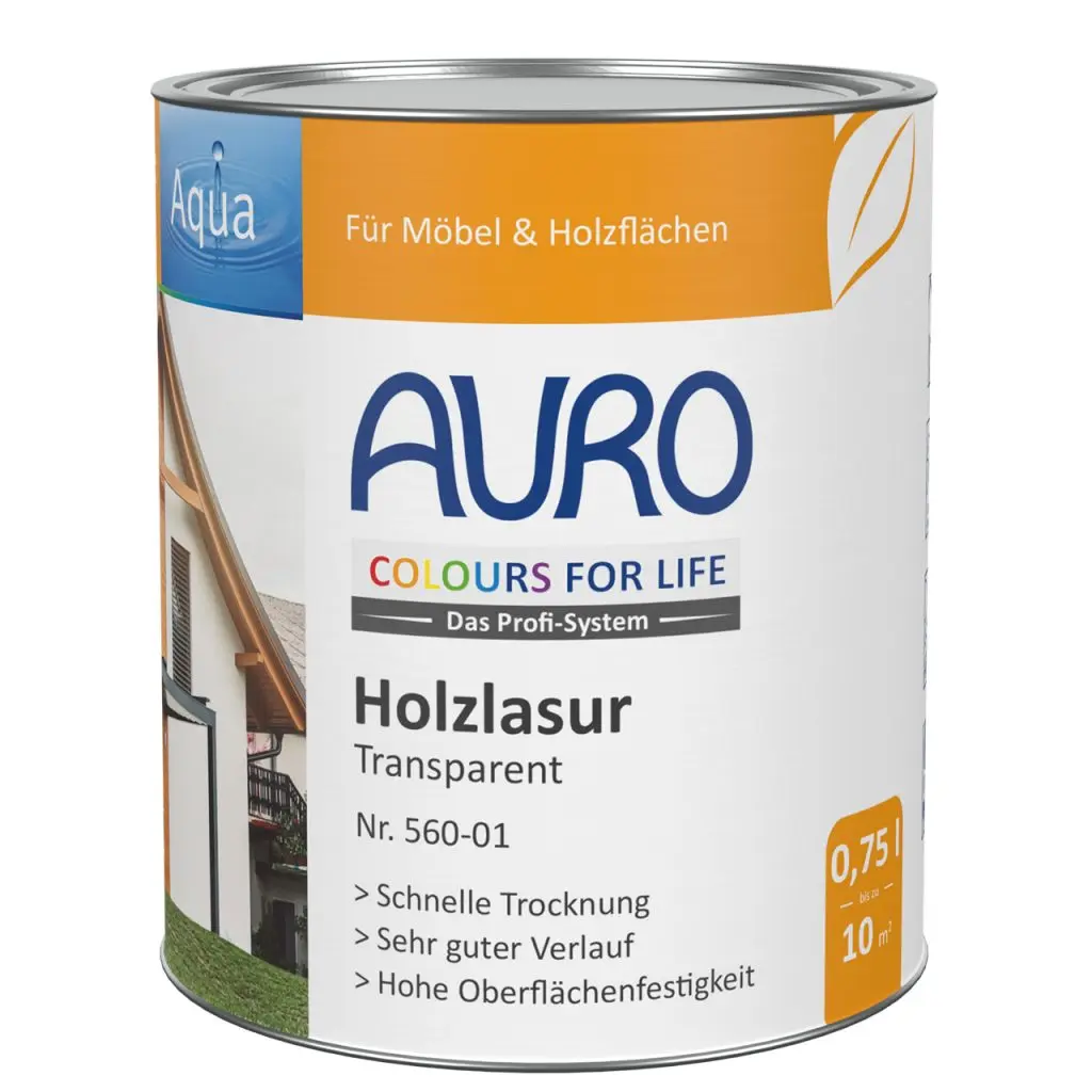 Auro Holzlasur 560-01 farblos 2,5l