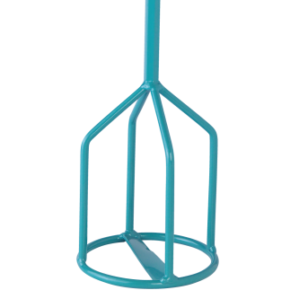 Collomix Rührer KR 120 HF türkis, 40120 Rührer mit hoher Scherkraft, für Spachtelmassen, Klebemörtel, Fliesenkleber, Mischwirkung: Verwirbelung