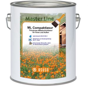 Asuso Compaktlasur Teak 3,00LInnen- und Außen
