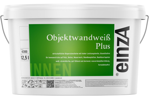 einzA Objektwandweiß-Plus 12,5 l Innenfarbe