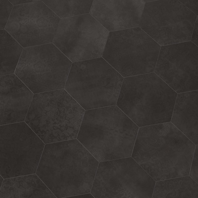 Green Flors GTH 205 Botanic - charcoal grey 0,55 True Hive 260 x 225 x 2,5mm (64 Teile/2,808qm)