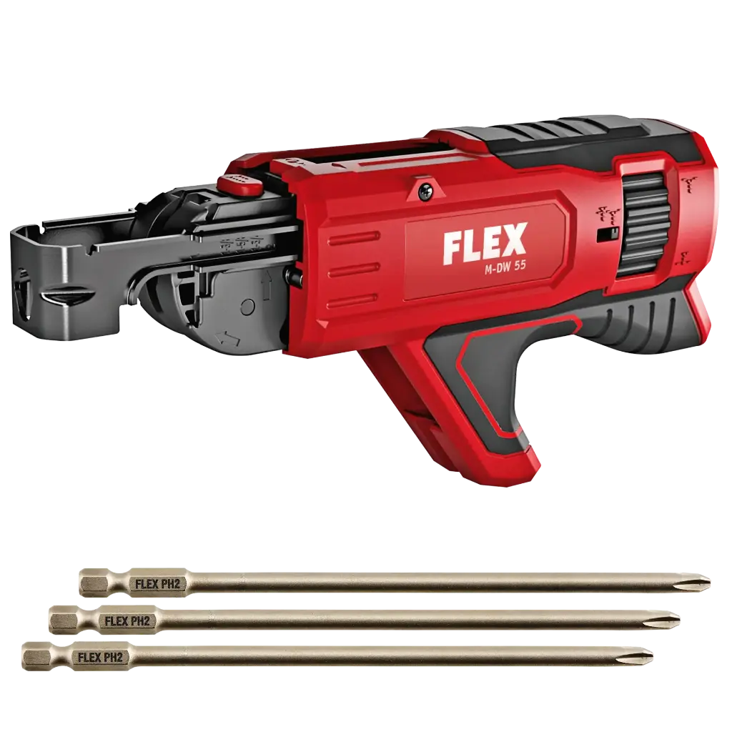 Flex Schraubmagazinvorsatz M-DW55 incl. 3 Bits 531747