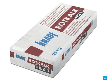 KNAUF ROTKALK FILZ 1,5 25 KG 