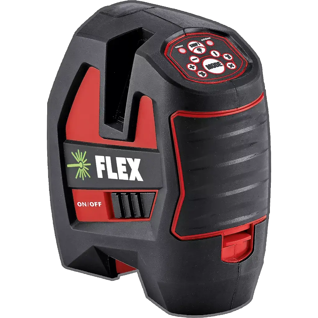FLEX ALC 3/1-G/R Selbstnivellierender Kreuzlinien-Laser