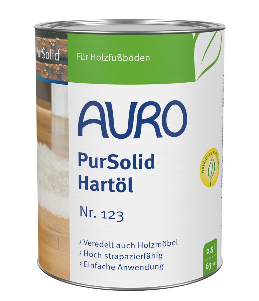 Auro Hartöl 123 MIX getönt PurSolid  2,5l 
