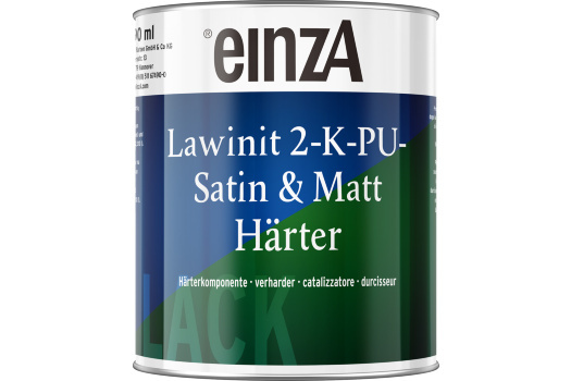 einzA Härter Lawinit 2K PU Lack Matt/Satin 690ml wasserbasiert