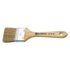 Storch Flachpinsel 40mm helle Bo. Holzstiel