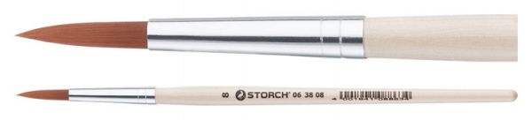 Storch Schul-Aquarell-Pinsel Gr.8 Ponex-Haar