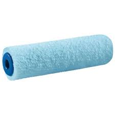 Storch 2x Walze 10cm K16 Polyester5UniSTAR proFilt text blau