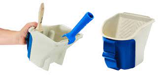 Storch Farb-Becher Handy Abstreiffläche + Softgriff