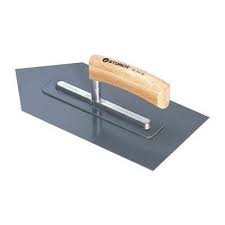 Storch Kunststoff-Glättekelle 275x130 3mm Blatt Giebelform