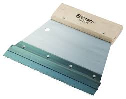 Storch Kleber-Mutterspachtel 280mm Holzgriff