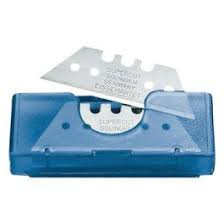 Storch Trapez-Klingen, 0,65 mm, eisgehärtet, im Dispenser