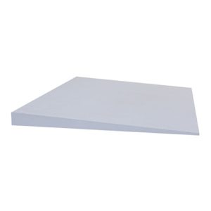 CASI Wandanschlusskeil grau 610 x 400mm x 28->5 mm