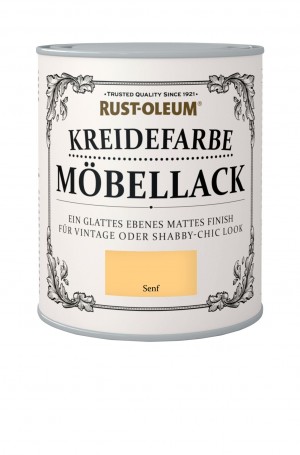 Rust-Oleum Kreidefarbe Möbellack 750ml Senf