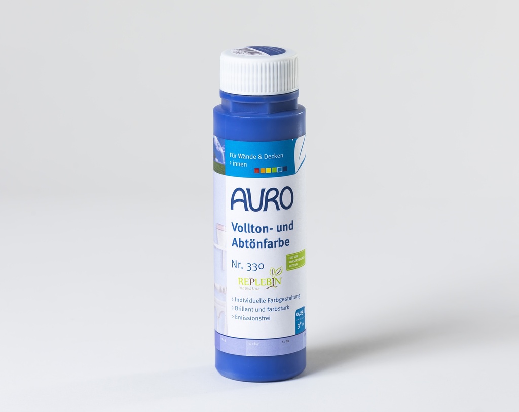 Auro Vollton- und Abtönfarbe Ultramarin-Blau 0,25l