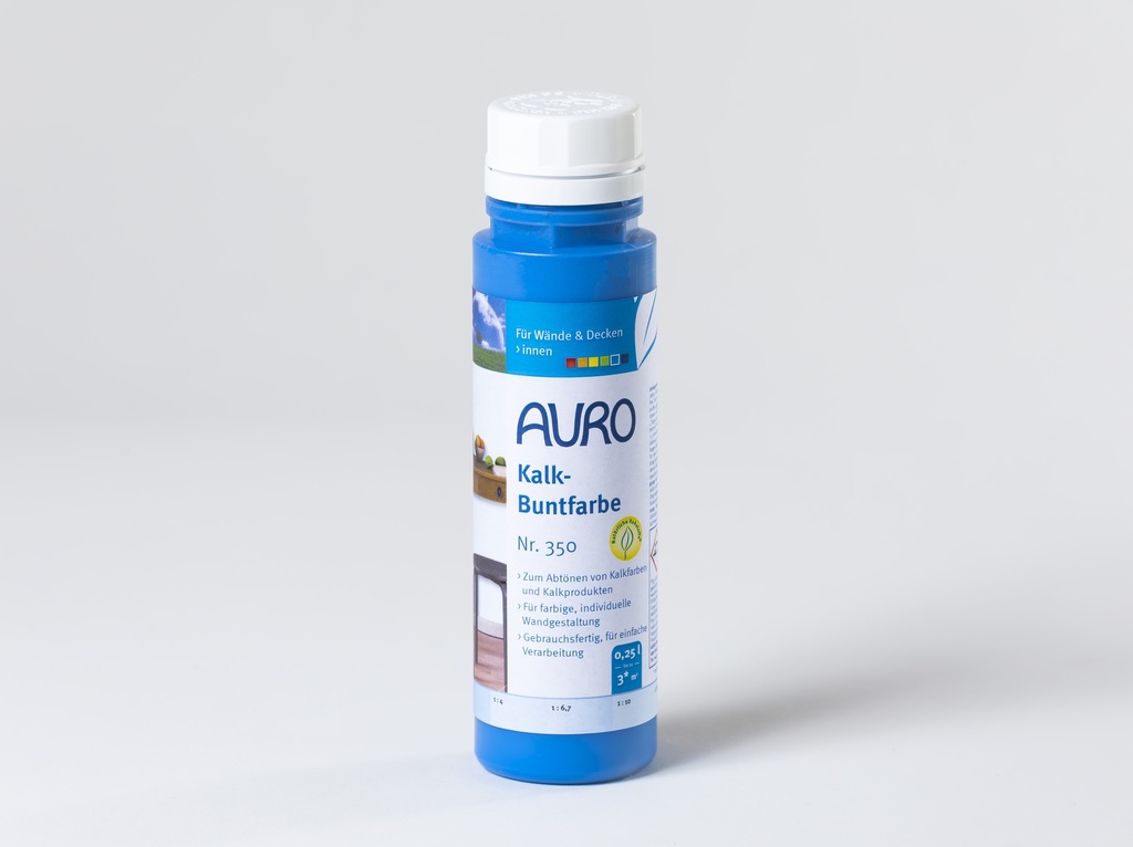 Auro Kalk-Buntfarbe Lichtblau 0,25l