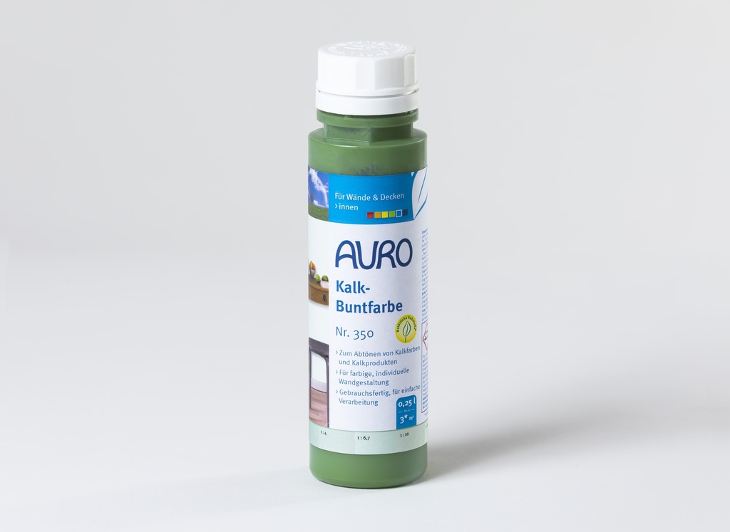 Auro Kalk-Buntfarbe Grün 0,25l