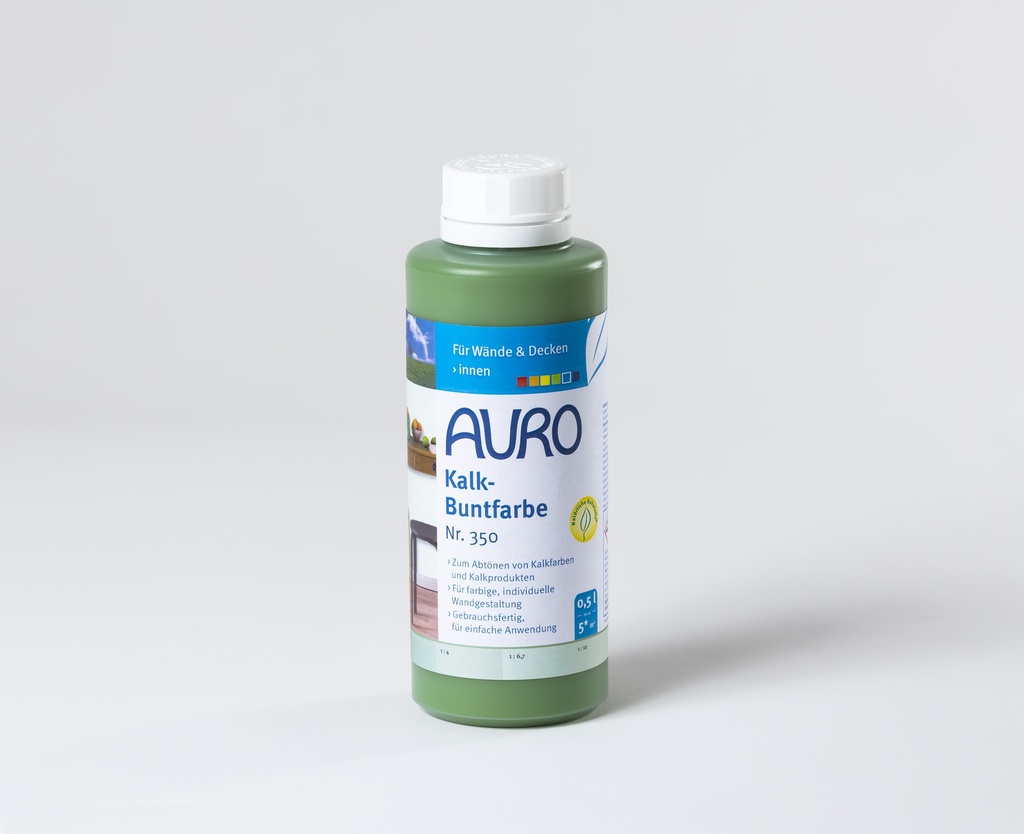 Auro Kalk-Buntfarbe Grün 0,5l