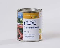 Auro Gartenmöbelöl, Aqua 0,75l Braun pigmentiert