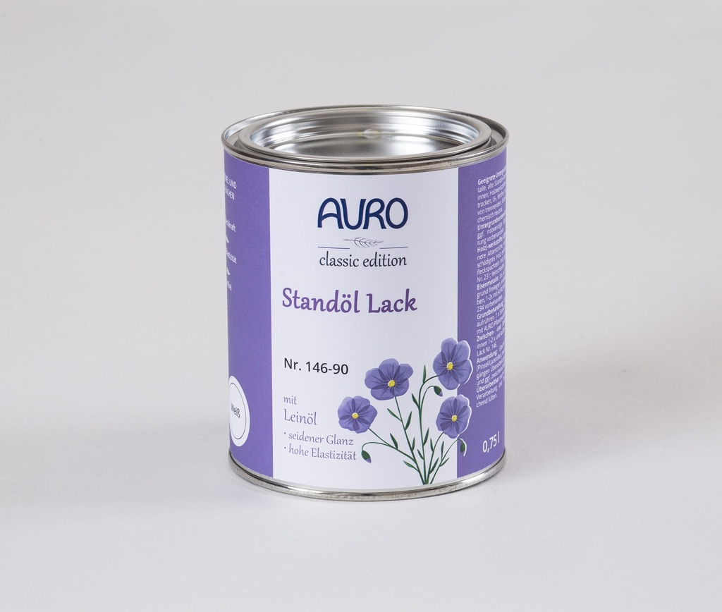 Auro Standöl-Lack Weiß 0,75l