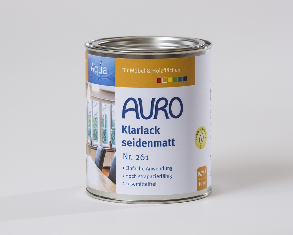Auro Klarlack, seidenmatt 0,75l