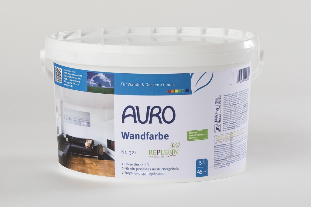 Auro Wandfarbe 321 weiß 5l