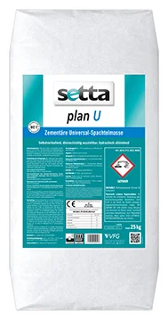 setta plan U Universal-Spachtelmasse / EC 125,0 kg