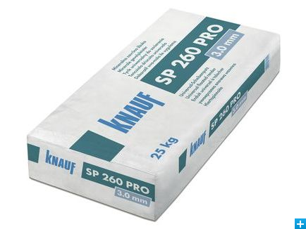 KNAUF SP260 PRO K3 SCHEIBENPUTZ 25 KG