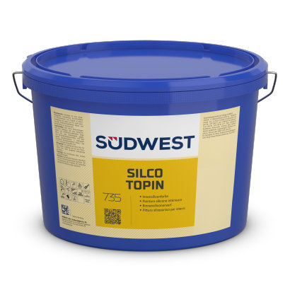 SW SilcoTopIn Farbton 9110 weiss WEISS 12,5L