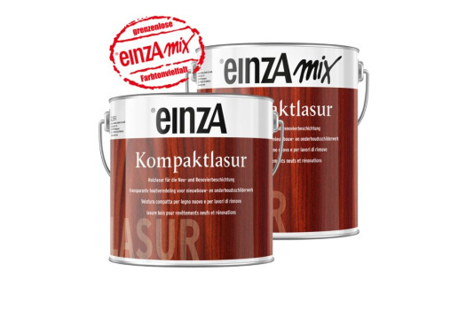einzA Kompaktlasur teak 0,75l