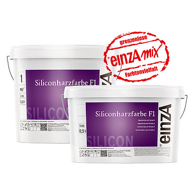 einzA Siliconharzfarbe F1 12,5l