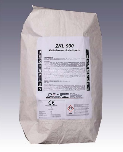 [REI13001] Dekorplus Grundputz ZKL 900 LUP 25kg Zement-Leichtunterputz (Kombitherm)