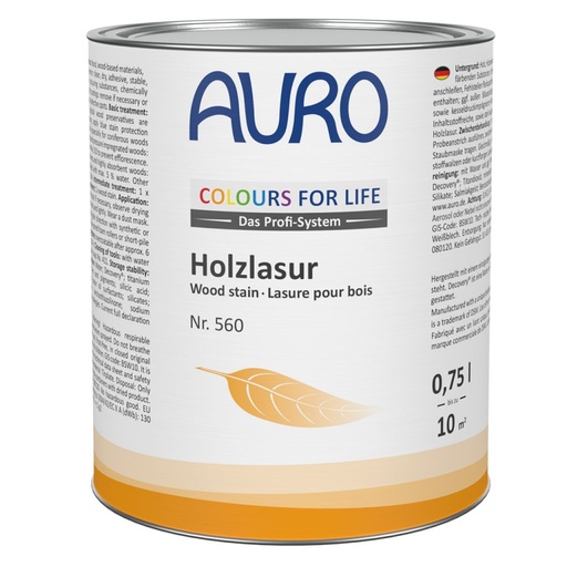 [AUR560010024] Auro Auro Holzlasur 560 farblos 0,75l