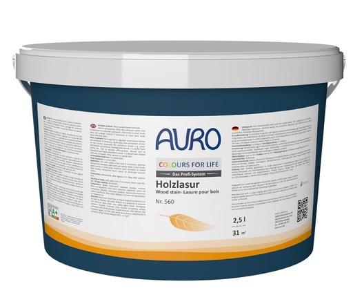 [AUR560010029] Auro Auro Holzlasur 560 farblos 2,5l