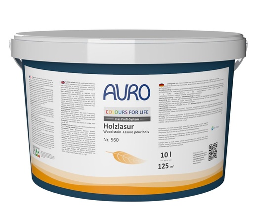 [AUR560010050] Auro Auro Holzlasur 560 farblos 10,l