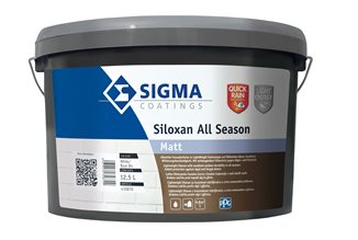 [PPG435870] PPG Sigma Siloxan Fassadenfarbe 12,5l weiss Siliconharz Fassadenfarbe