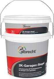 [SWAN151436] Albrecht 2K EP Garagenbeschichtung 5kgkieselgrau 7032 Bodenbeschichtung