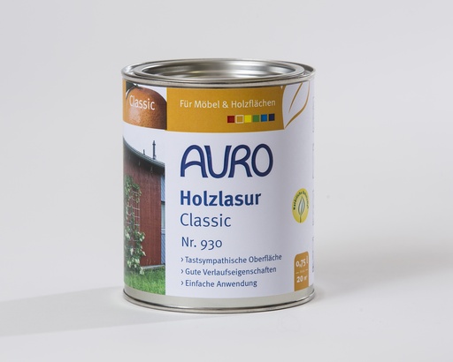 [SWAN96329] Auro Naturharzöl-Lasur CLASSIC 750 ml930-04 rotbraun
